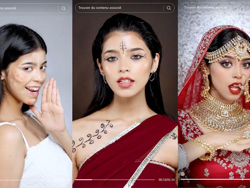 Indian brides inspired social media's 'Asoka makeup' trend